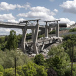 Sprengung Talbrücke Heidingsfeld Autobahn A3 Würzburg Frankfurt